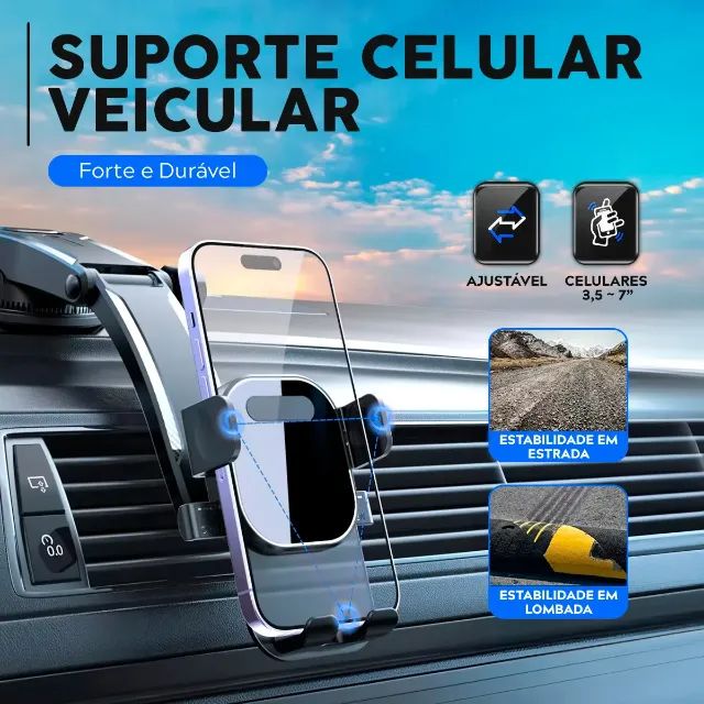 Suporte de Celular para Carro B-Max - Foto 3