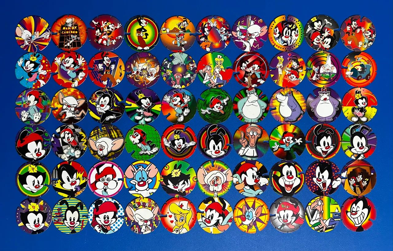 Tazos Animaniacs Elma Chips Excelente