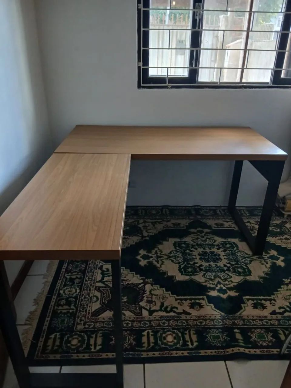 Mesa em L de Escritório - Perfeito Estado - Foto 4