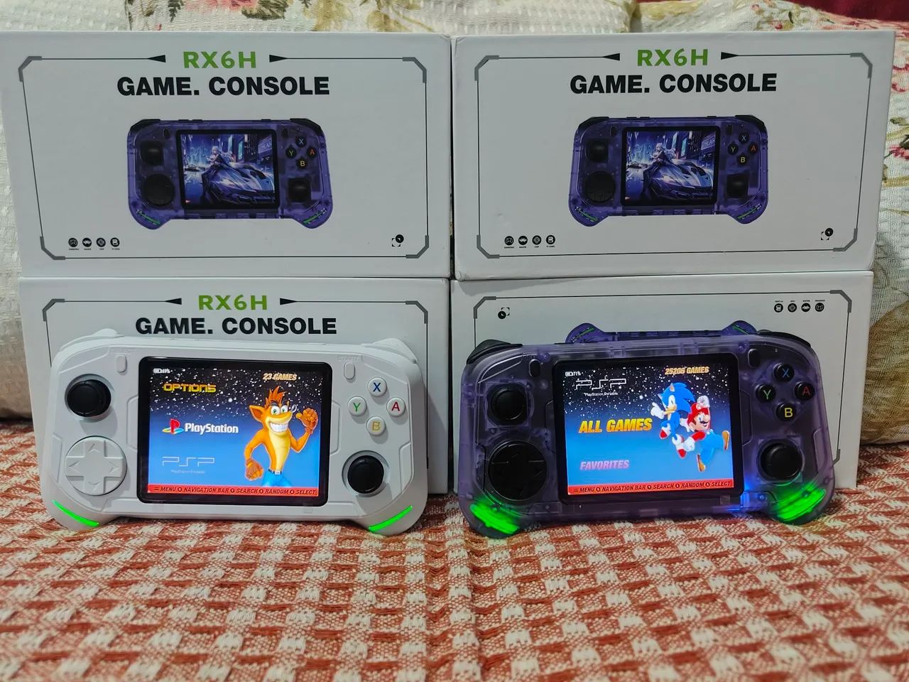 Rx6h retro console de 25 mil jogos  - Foto 4