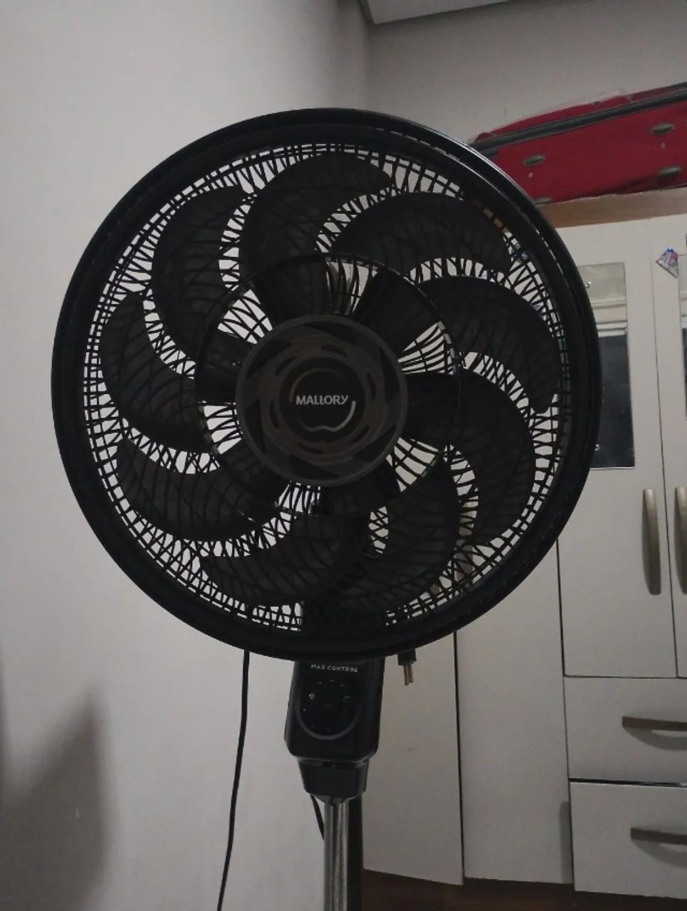 Ventilador Mallory Max Control para peças ou conserto