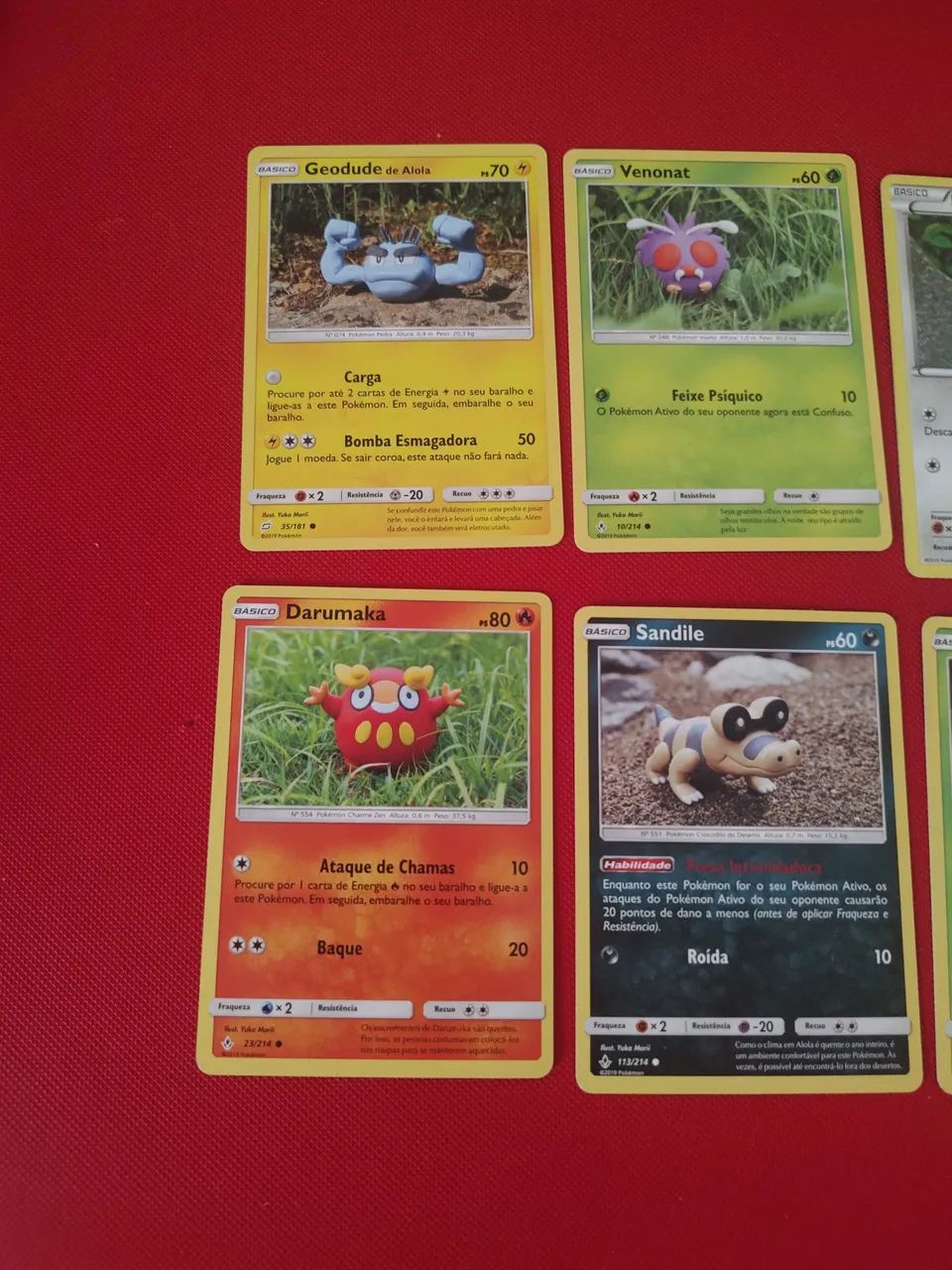 Kit cartas pokemon de massinha  - Foto 2