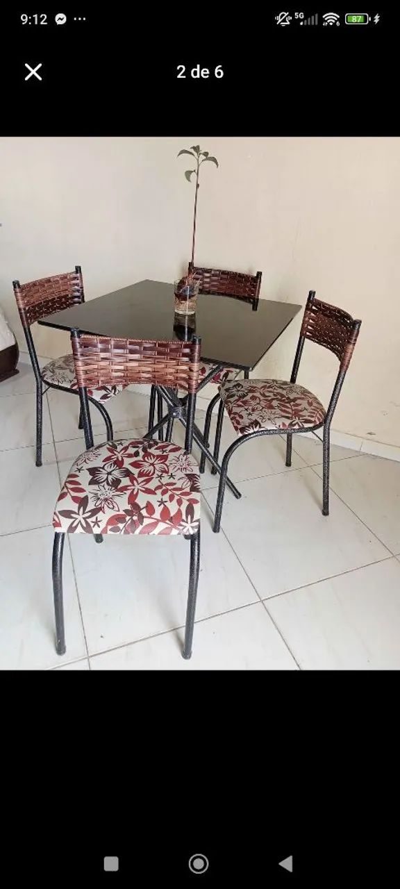 Mesa mármore desmontável 