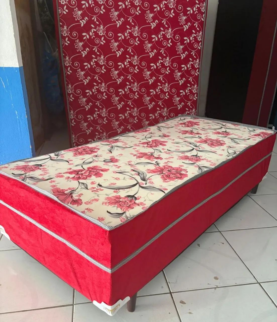 Cama box solteiro nova 10 cm de espuma  - Foto 3