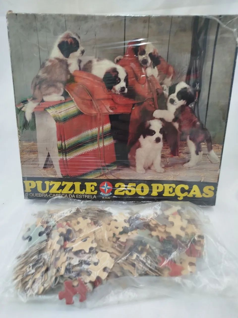 Antigo quebra cabeça da estrela anos 80 