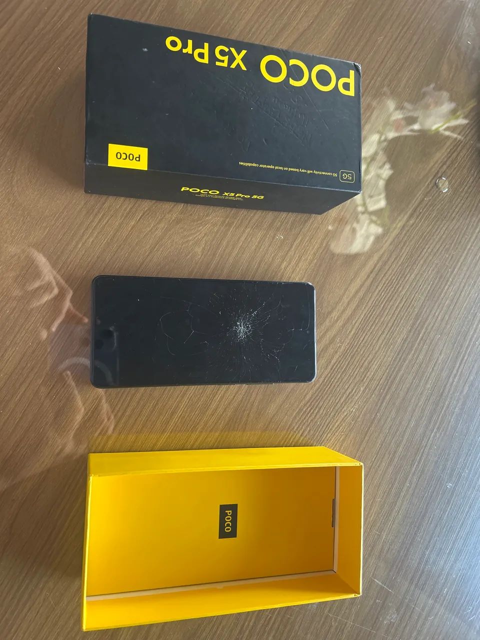 Vendo poco x5 pro funcionando tela quebrada