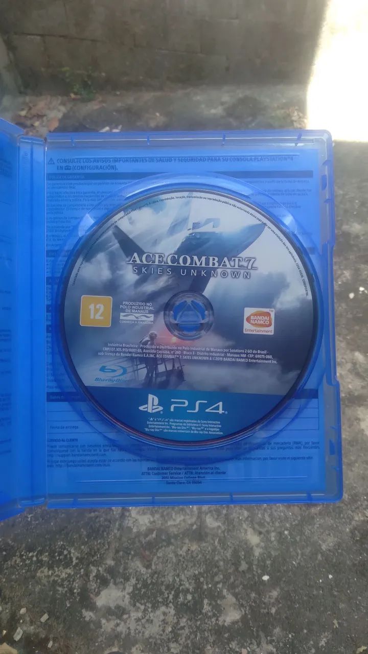 Ace Combat 7 Skyes Unknown PS4 extremamente bem conservado funcionando perfeitamente.  - Foto 2