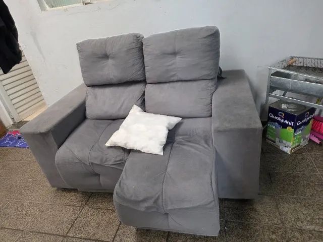 Sofa retrátil dois lugares