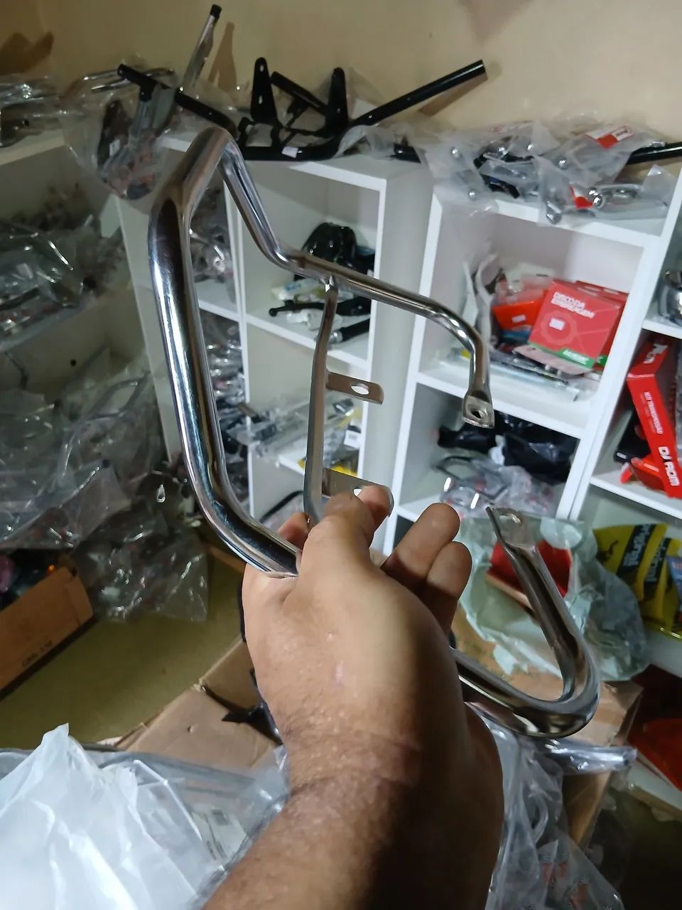alcinha garupa cromada titan 160 ate 2024.