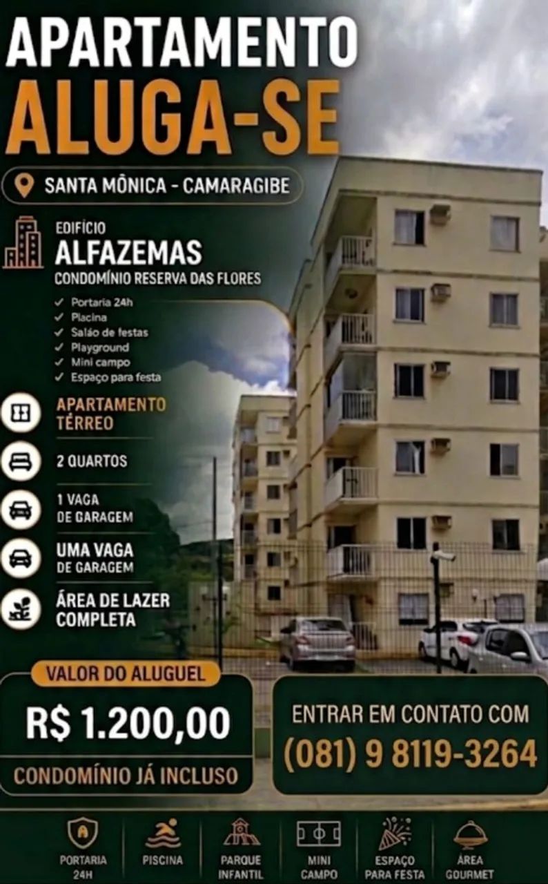 Aluga-se Apartamento 