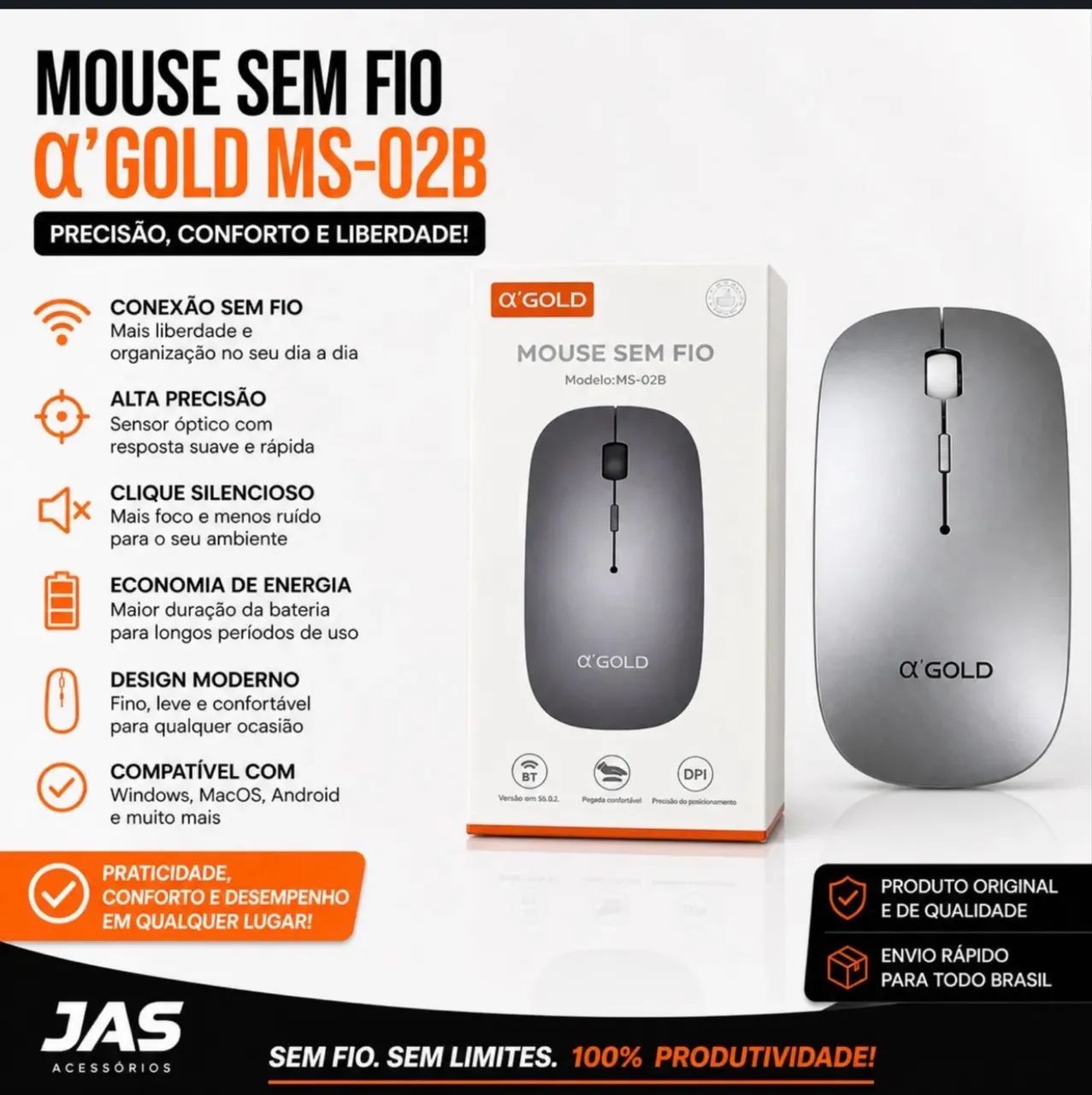 Mouse GOlD  ( Produto Novo e Lacrado )  - Foto 2