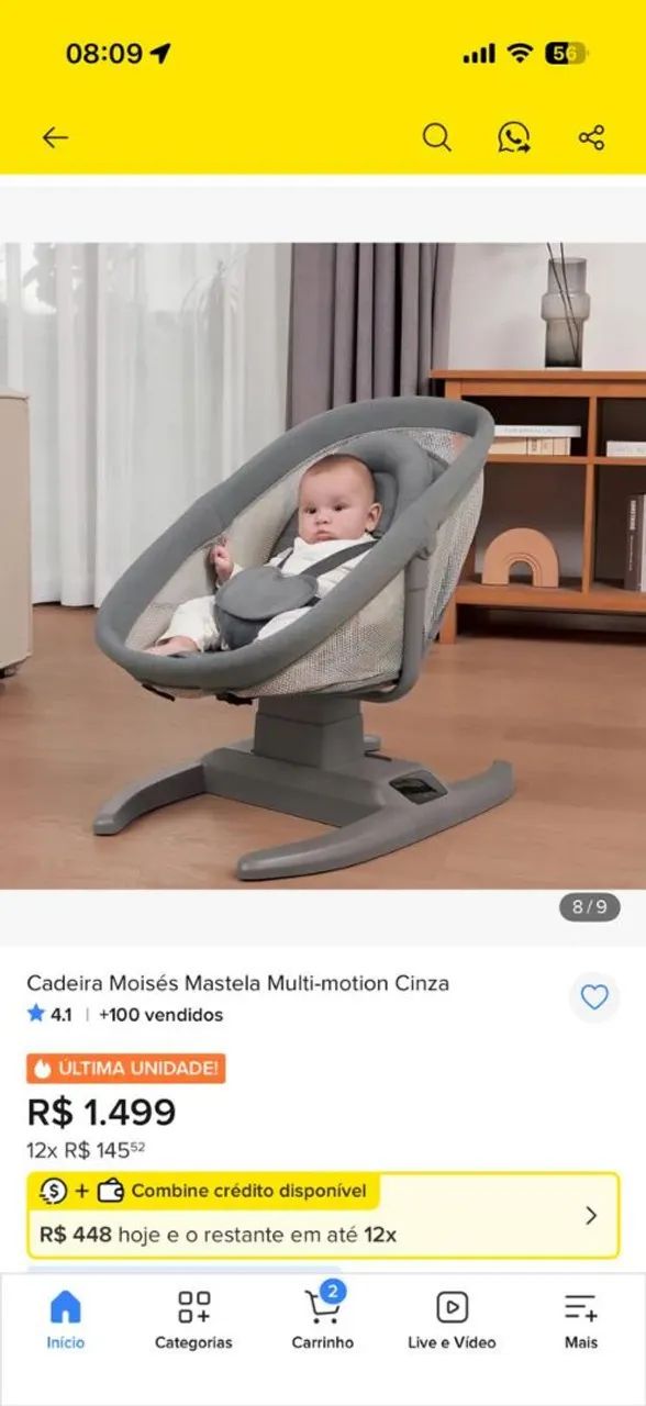 Cadeira Moisés Mastela  - Foto 4