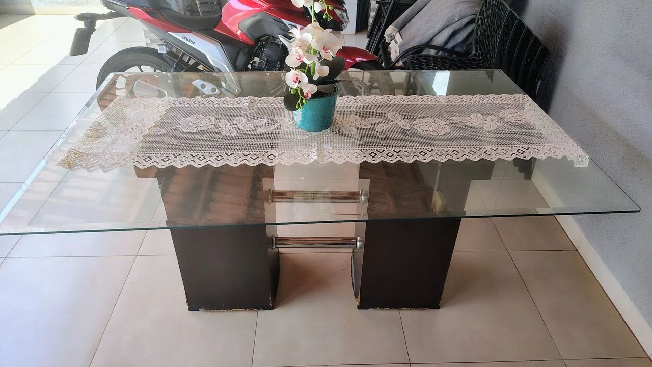 Mesa de vidro - Foto 2