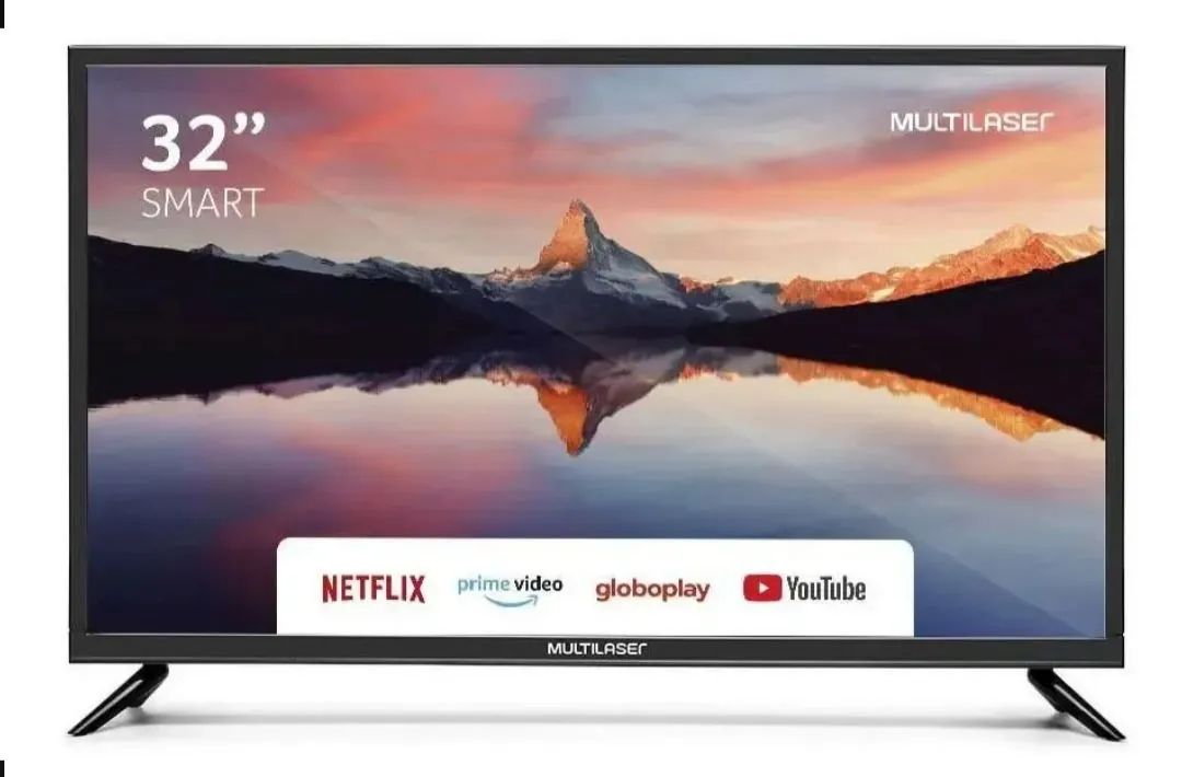 Televisão 32 polegadas Multilaser TL031(usada funcionando) com controle remoto 