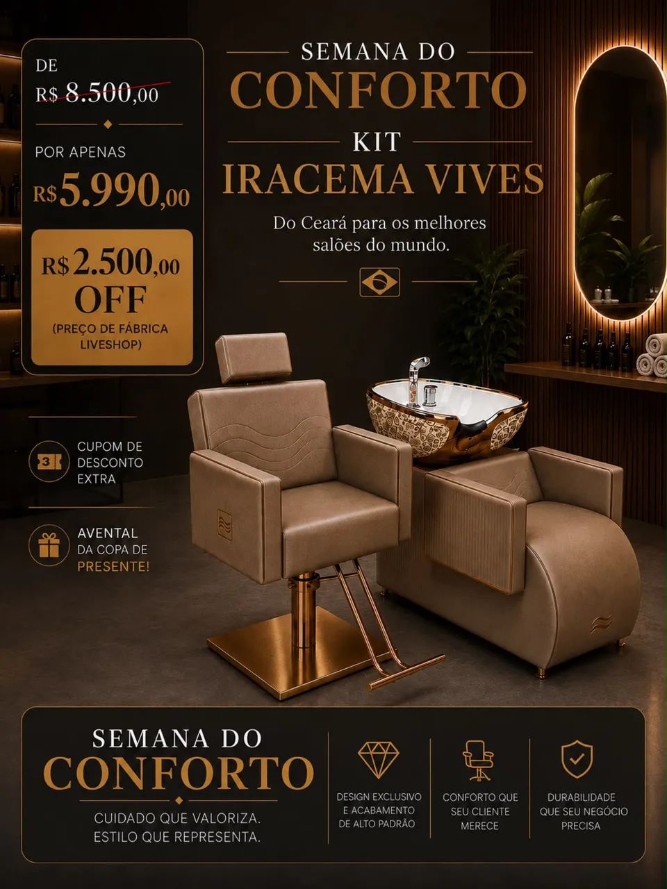MÓVEIS PARA SALÃO  - Foto 5