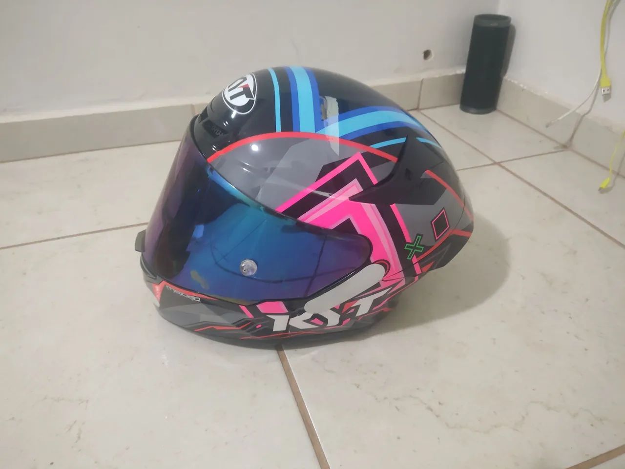 Capacete kyt mazlab número 58 original  - Foto 2