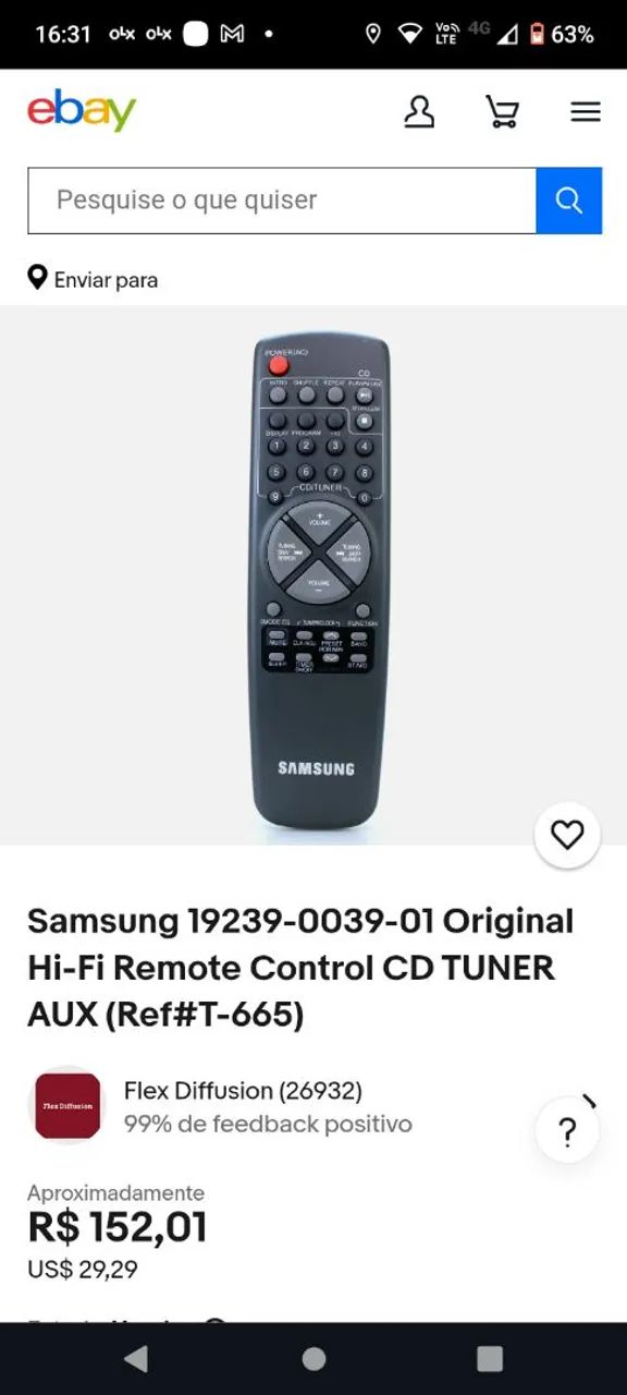Controle remoto todos pôr 20 reais.Sony Samsung e gradiente  - Foto 3
