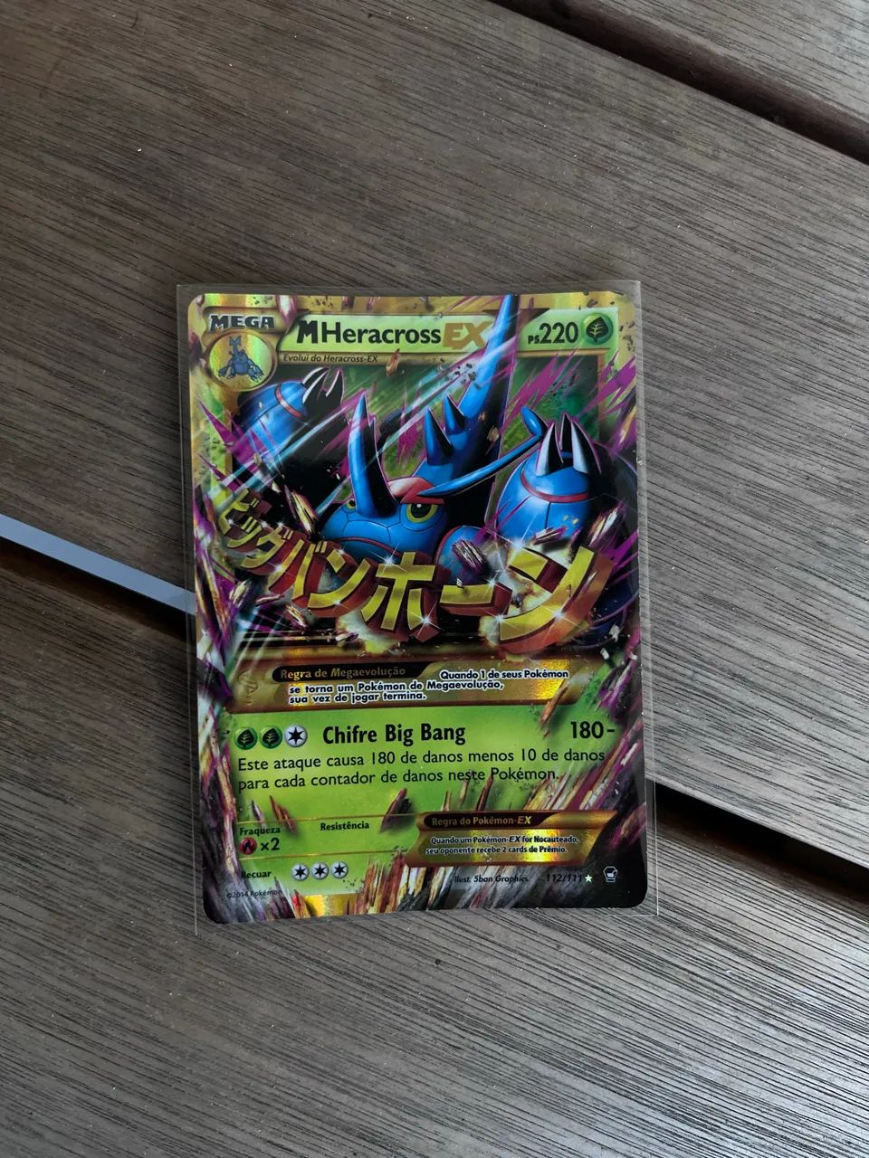 Mega Heracross-EX (112/111) - Foto 5