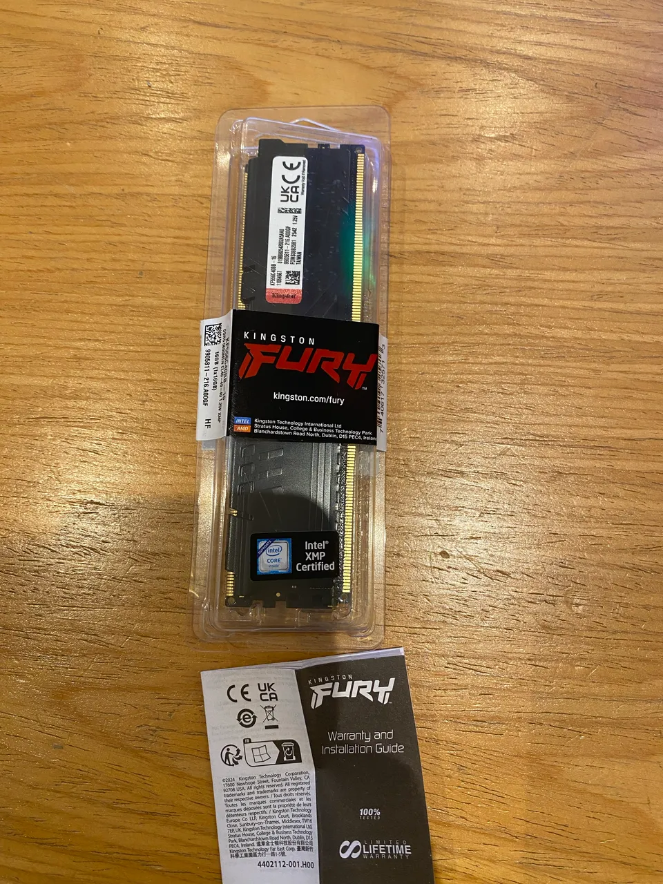Kingston DDR5 16GB DDR5 4800 - Memória RAM - Dom Pedro I, Manaus