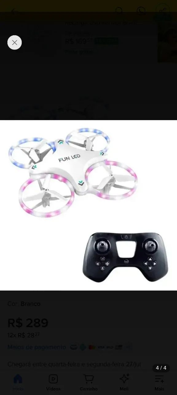 Drone Multilaser novo!!! - Foto 3