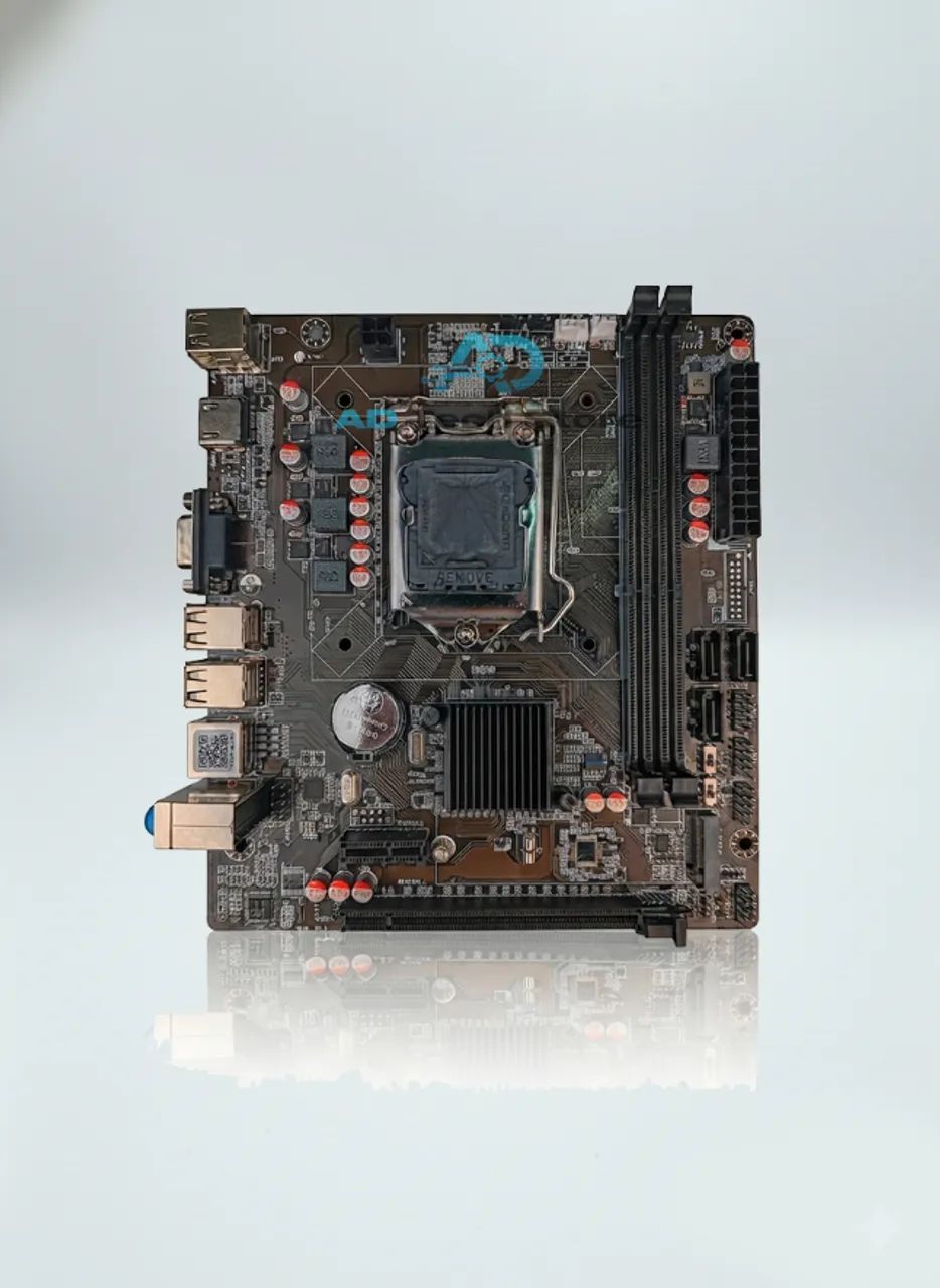 Placa Mãe H61-BM2 Clanm Socket 1155 DDR3 com M.2 - Foto 4