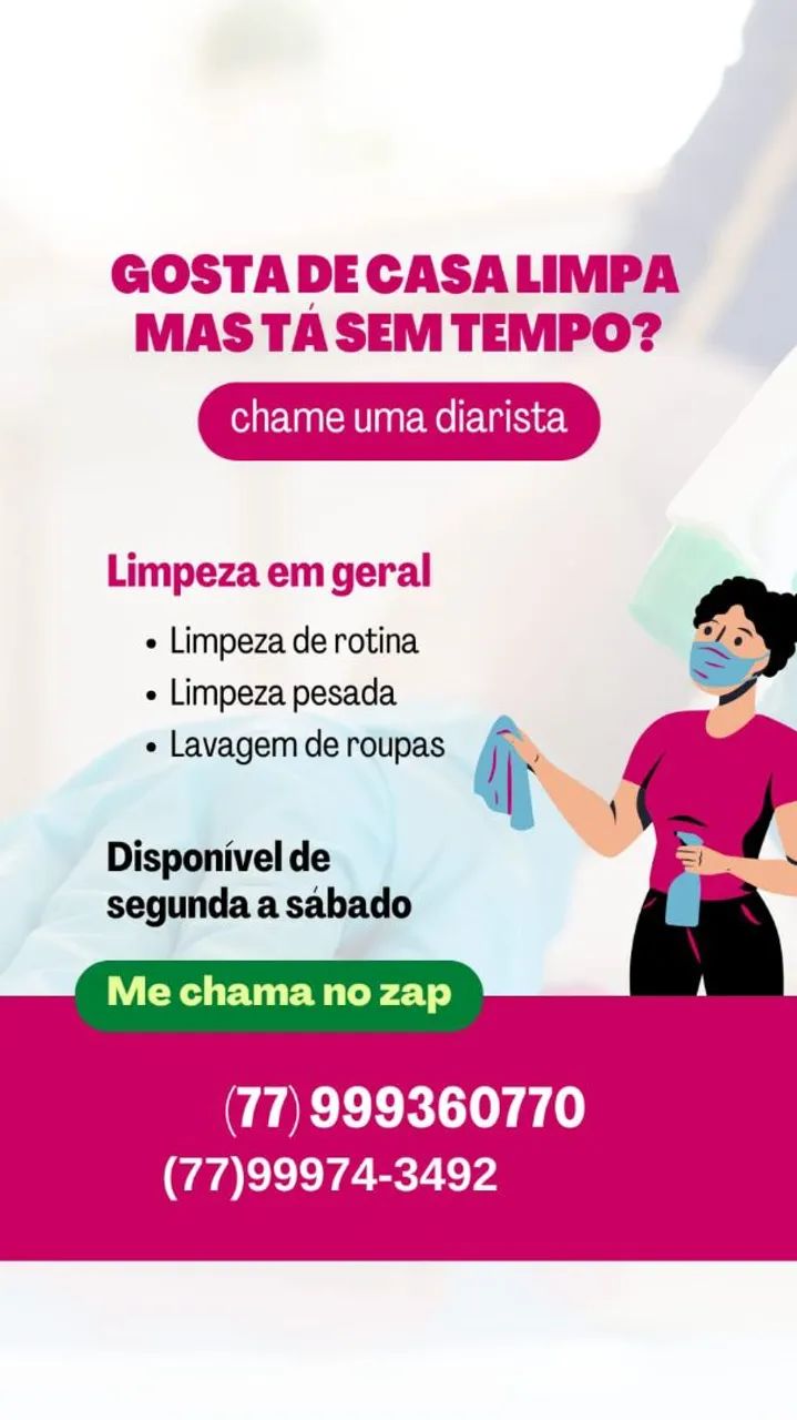 Faxinas e babá 
