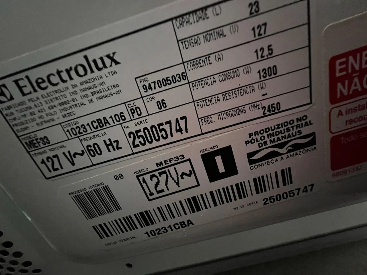 Microondas Electrolux  - Foto 5