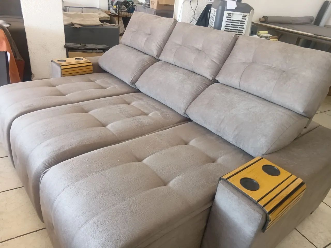 Sofá Retrátil e Reclinavel Pronta entrega.  - Foto 3