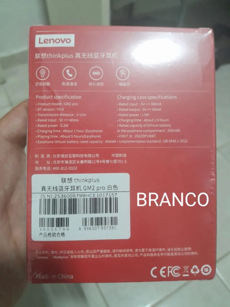 Fone de ouvido Think Plus Lenovo - Foto 2