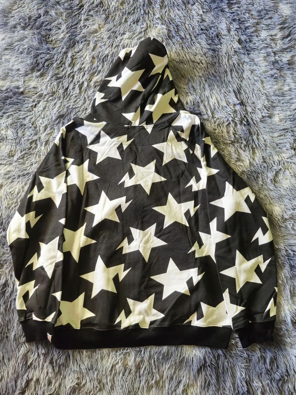 Moletom bape sta star branco/preto - Foto 2
