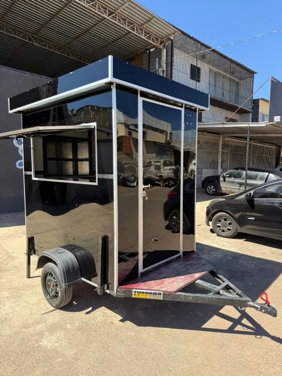 Trailer food truck 