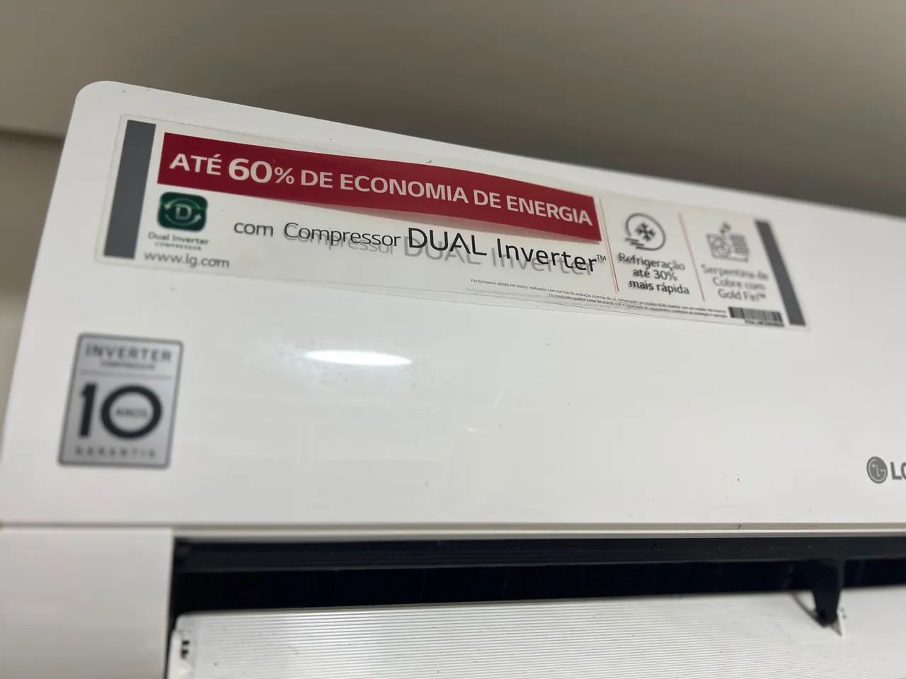 Ar condicionado LG dual inverter 