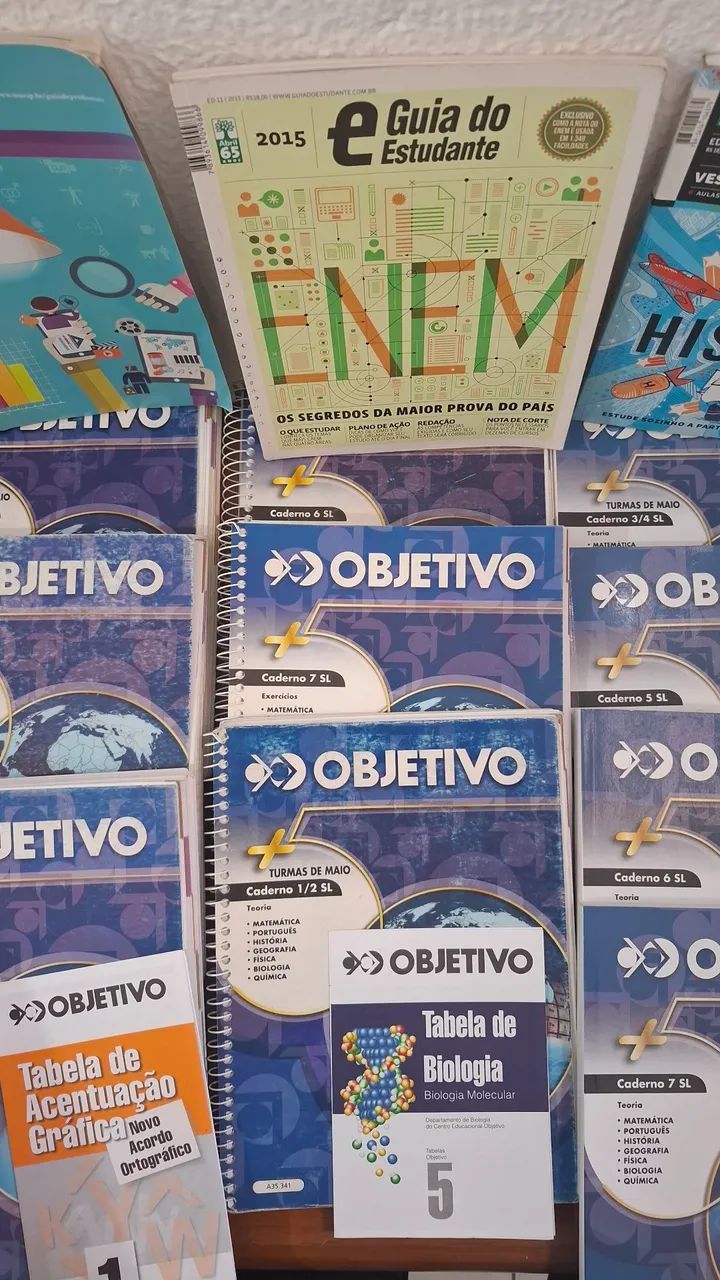 Material didático pre vestibular colégio Objetivo 2017 - Foto 2