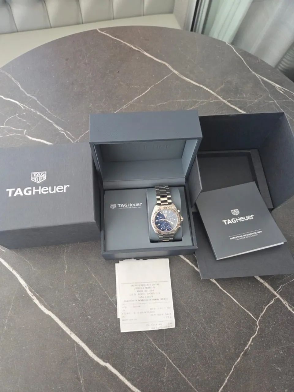 Relógio TAG Heuer Fórmula 1 Masculino em Aço Prateado CAZ101K.BA0842 - Foto 5