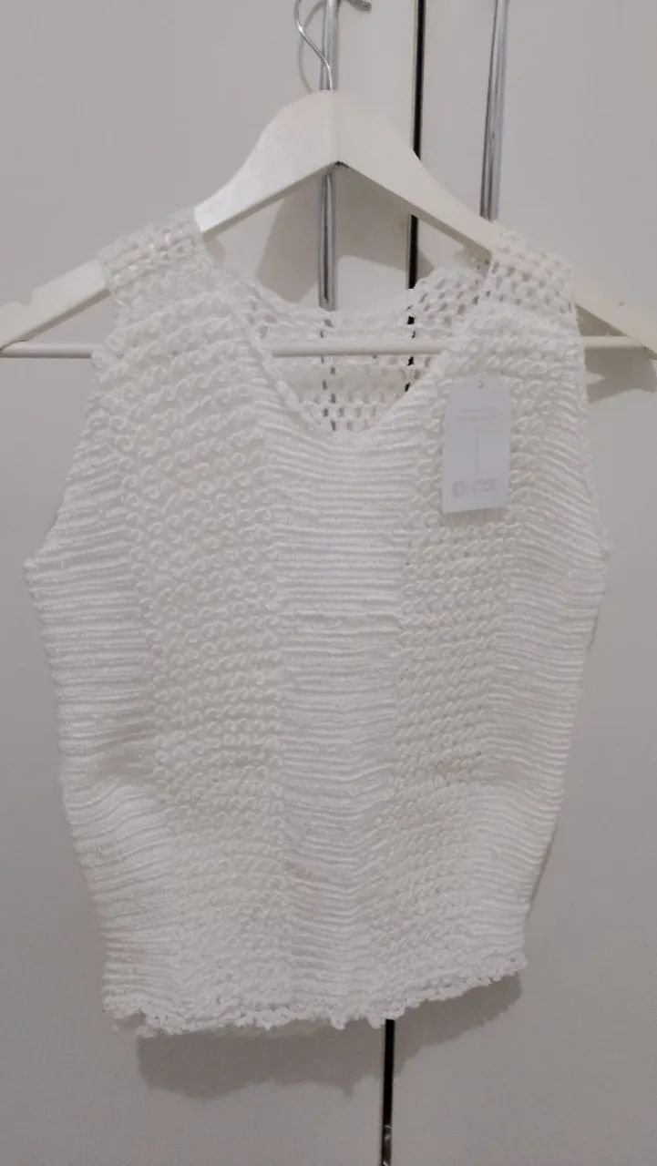 Blusa de crochê - Foto 2