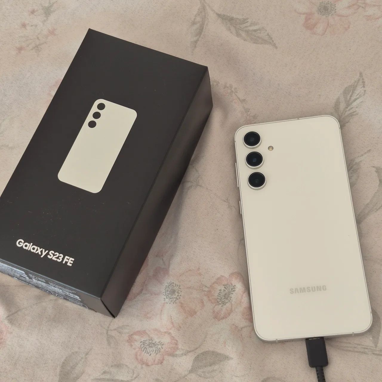 S23 FE Branco 128GB - Foto 2