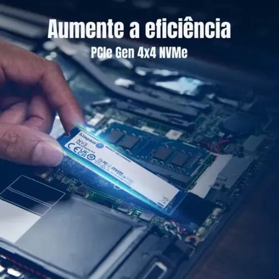 SSD Kingston NV3 1TB M2 2280 NVME PCIe 4.0 Lacrado Original Entrega Grátis DF - Foto 5