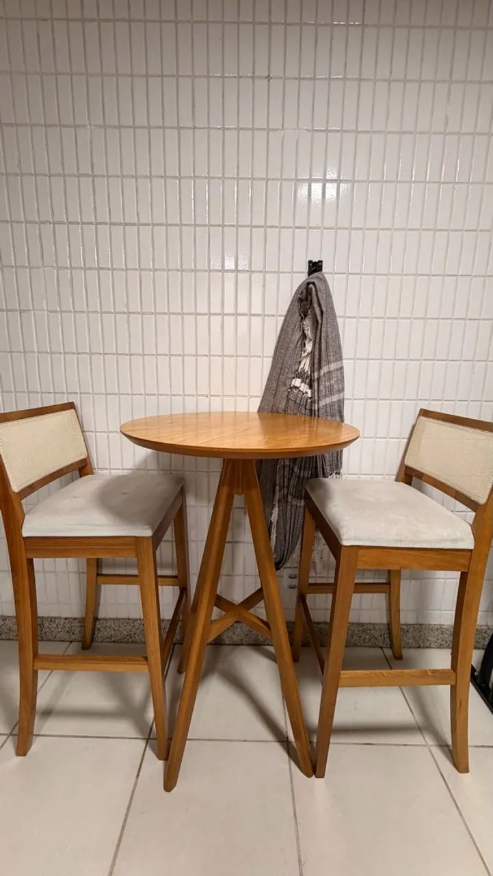 2 Banquetas Altas com Encosto - Foto 3