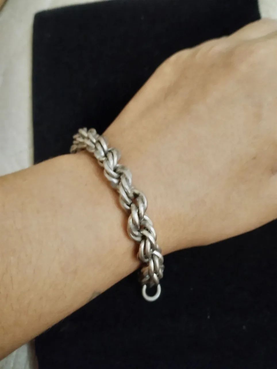 Pulseira em Prata de Lei 