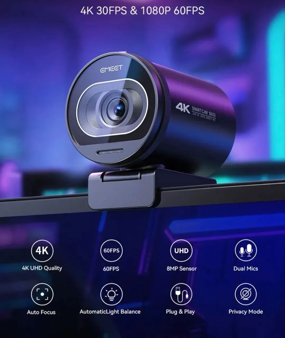 Câmeras 4K para podcast  - Foto 2