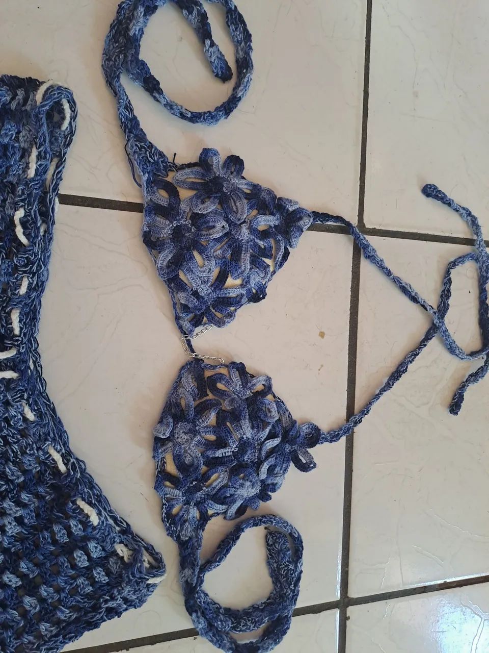 Conjunto crochê praia - Foto 2