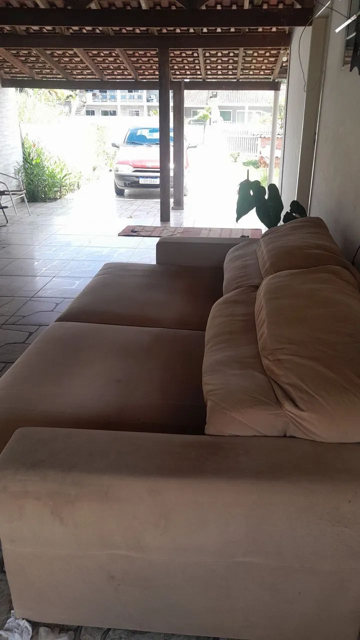 Sofa cama grande reclinavel - Foto 3