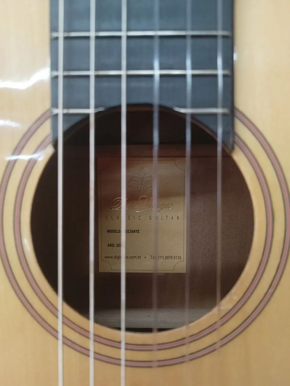 Violão DiGiorgio nylon ano 2012 ótimo estado  - Foto 2
