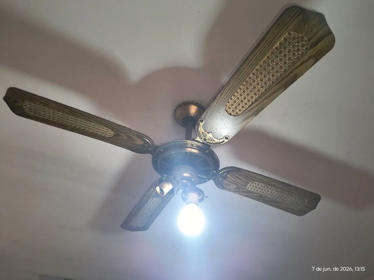 Ventiladores de teto antigo  - Foto 4