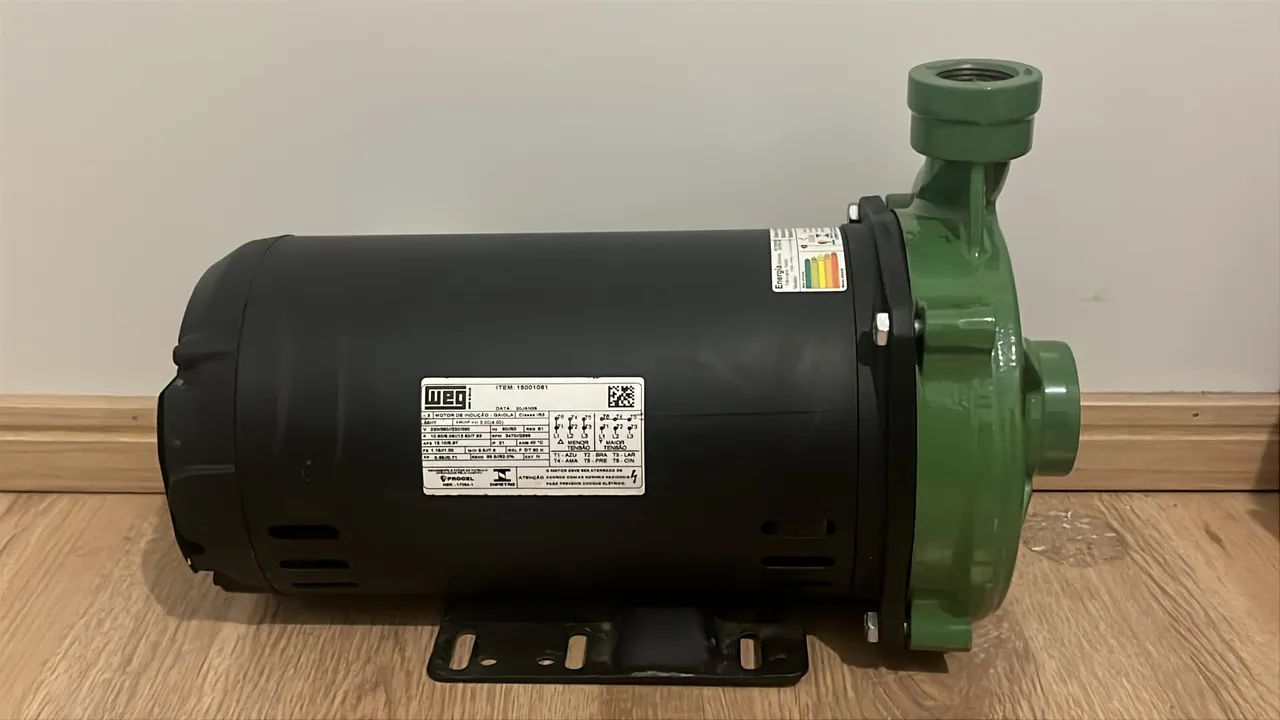 Motobomba FAMAC 4 CV Trifásica - Seminova Revisada - Foto 3