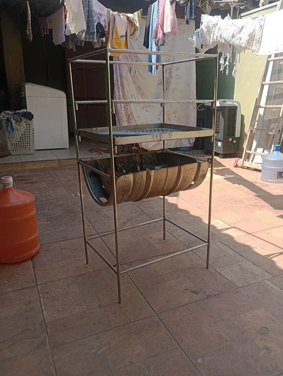 Churrasqueira de inox 