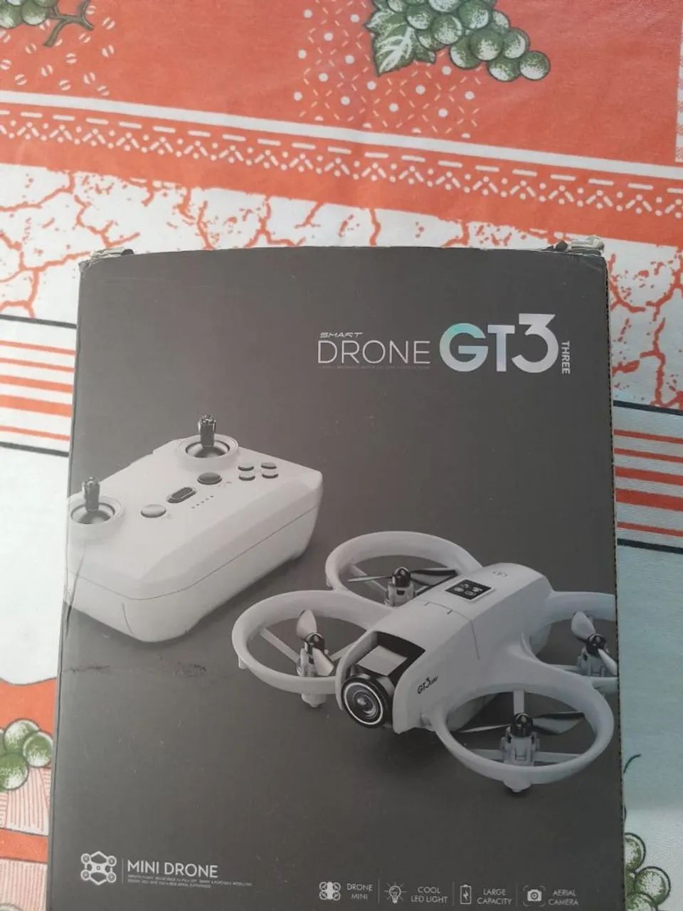 Mini Drone Smart Drone GT3 com Câmera + Controle e Acessórios - Foto 3