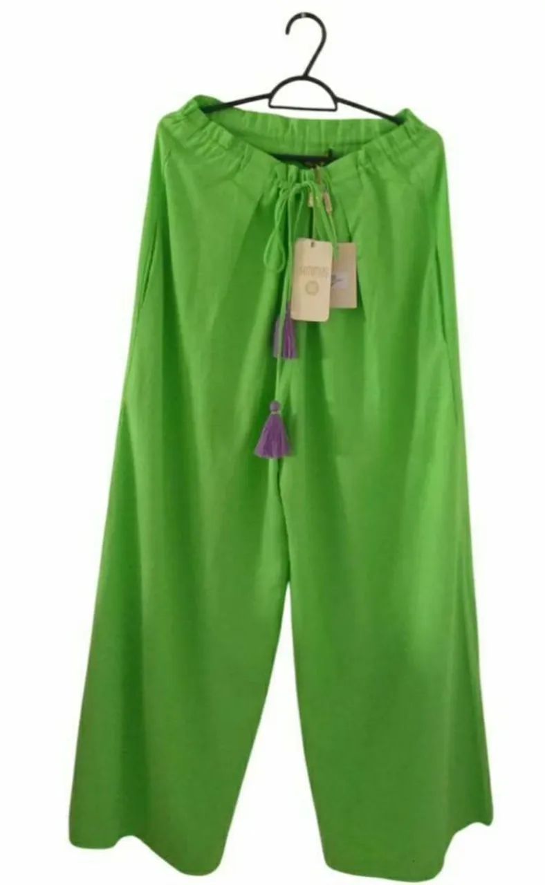 CALÇA PANTALONA ELIS, MARCA NAMMOS. NOVA!