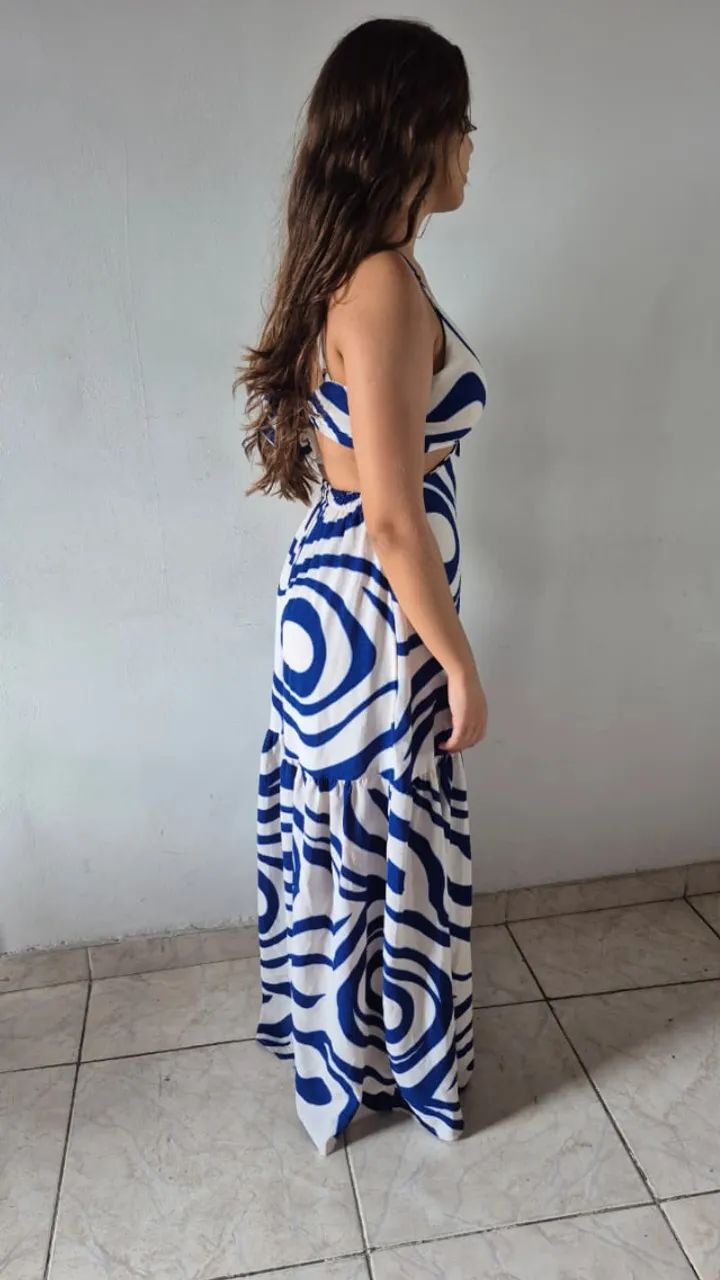 Vestido longo social