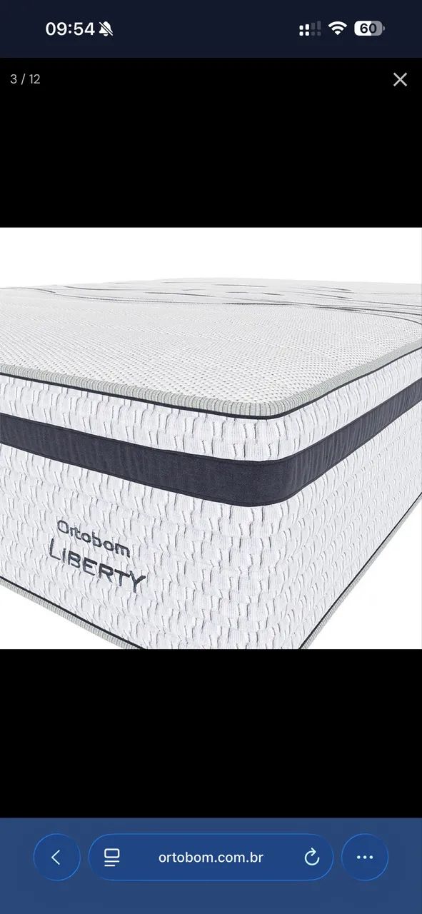 Cama king size Ortobom Liberty  - Foto 2